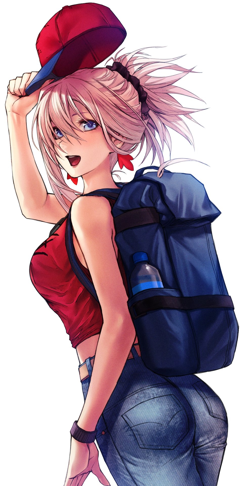 Musashi on her Hiking Trip