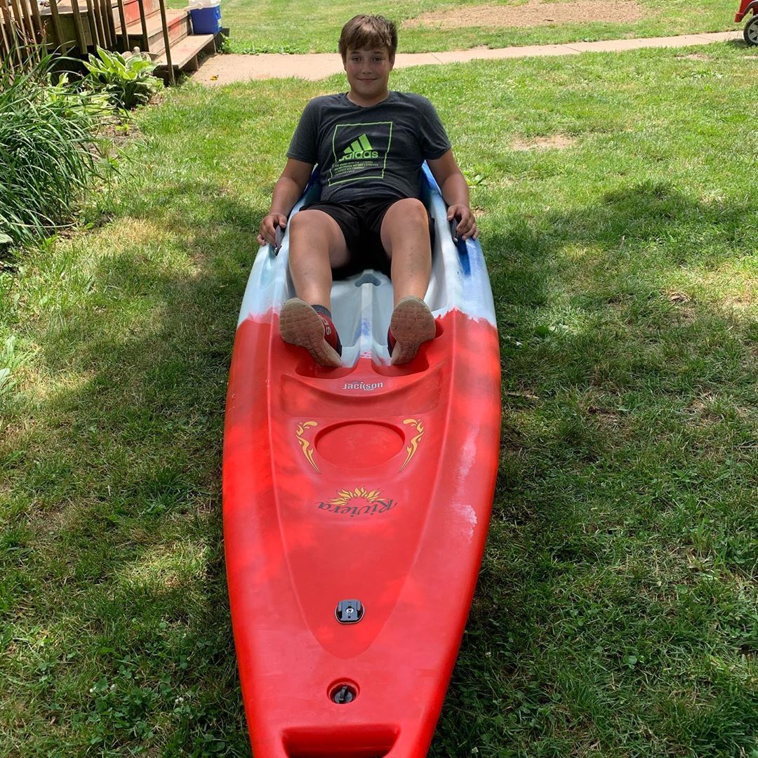 Got some new kayaks jaksonkayak floatzilla kayaksforlife outdoors waterfun lakeday