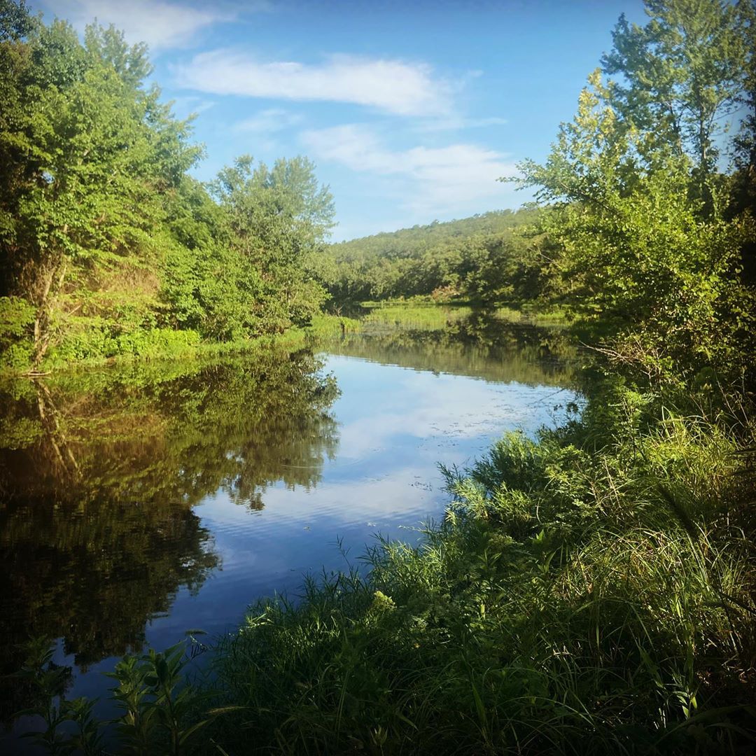 Not much luck fishing but its still a beautiful morning bixhoma bixby oklahoma lake creek …