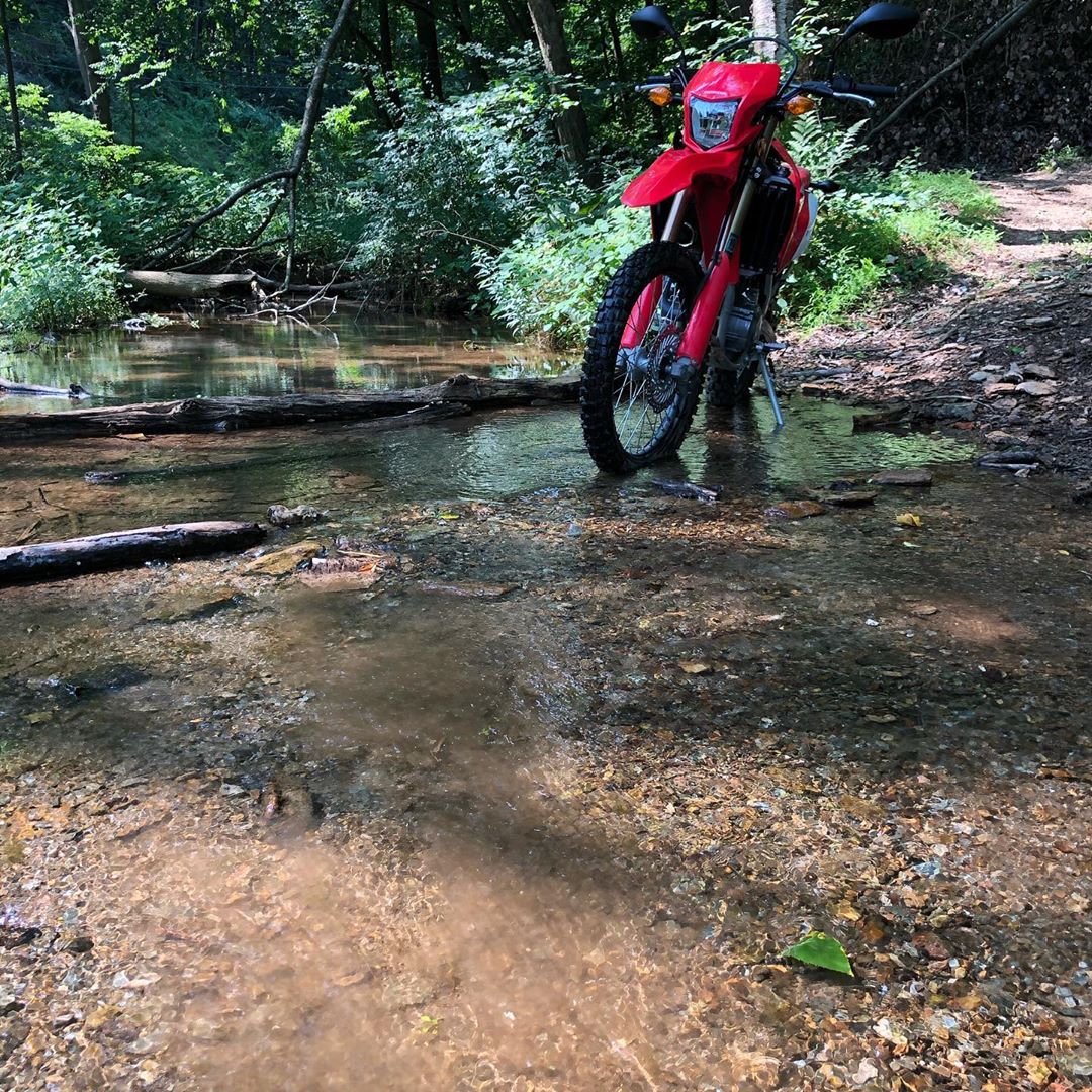 Alittle off-road riding today honda crf crf250l offroad advbike motorcycle motovlog motovl…