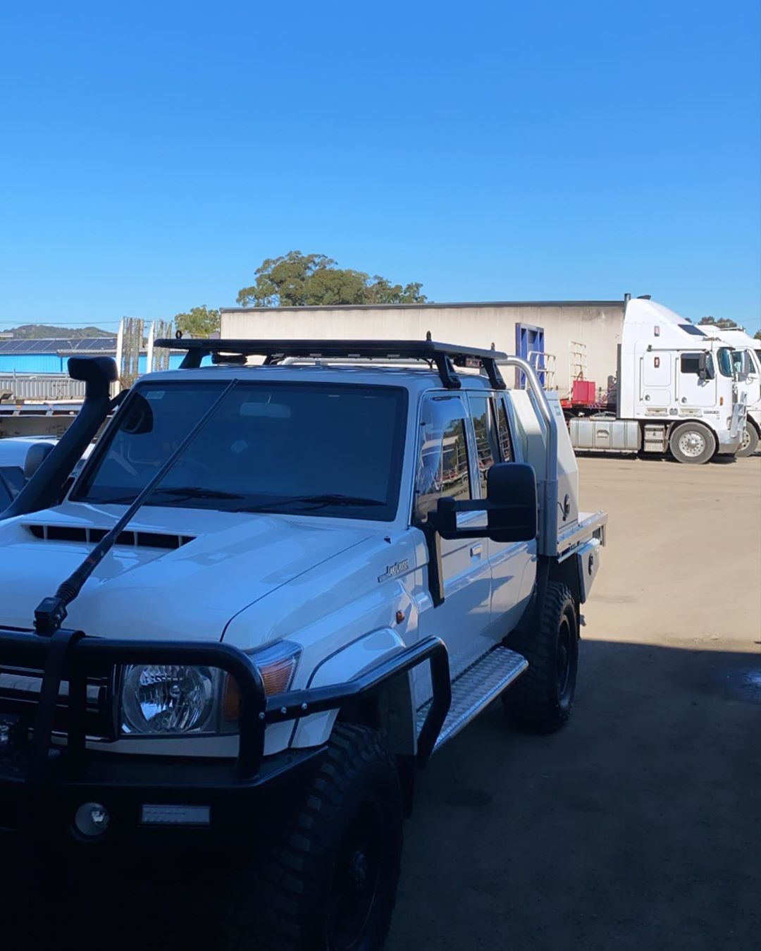 Work Rig toyota landcruiser landcruisersofaustralia 70series tjm gme rhinorack tcboxes cle…