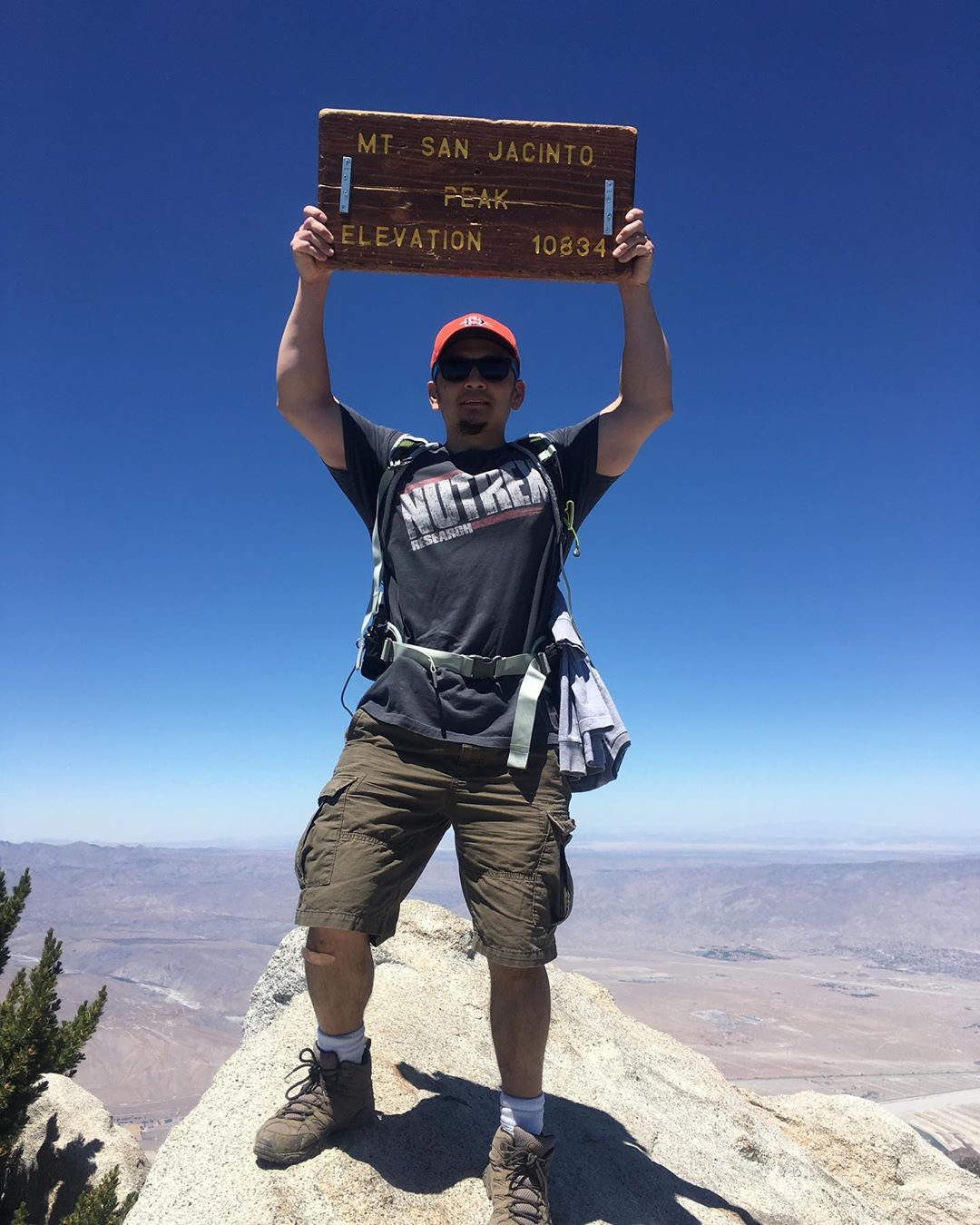 7182020 San Jacinto Mt. 10,834. Peak 2 of 6 completed. …………socalisthebest…