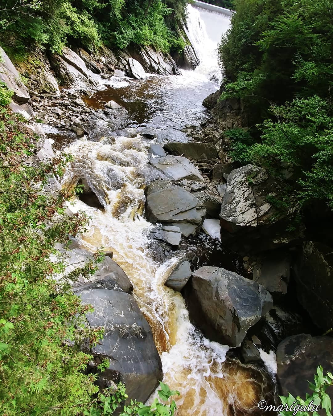 Another picture and angle of the falls gutu_photography outdoorstrip falls chuteseau coaticook…