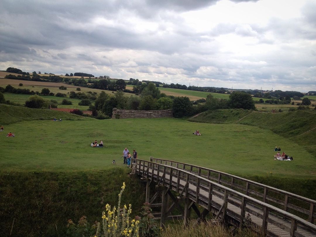 Today we took L to one of our favourite places explore history castle castleacre castleacrec…