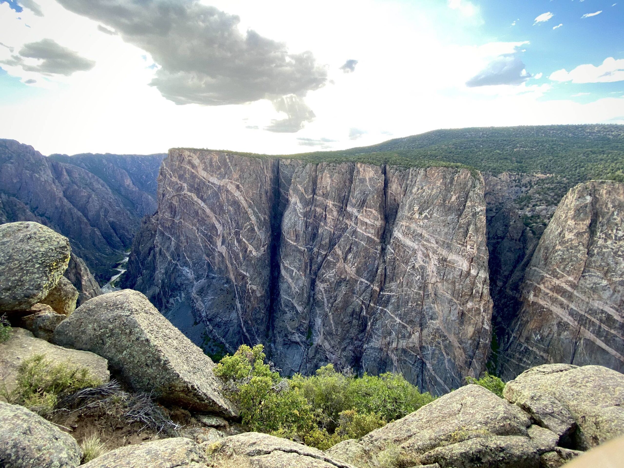 Exploring the incredible Black Canyon of the Gunnison NP this week