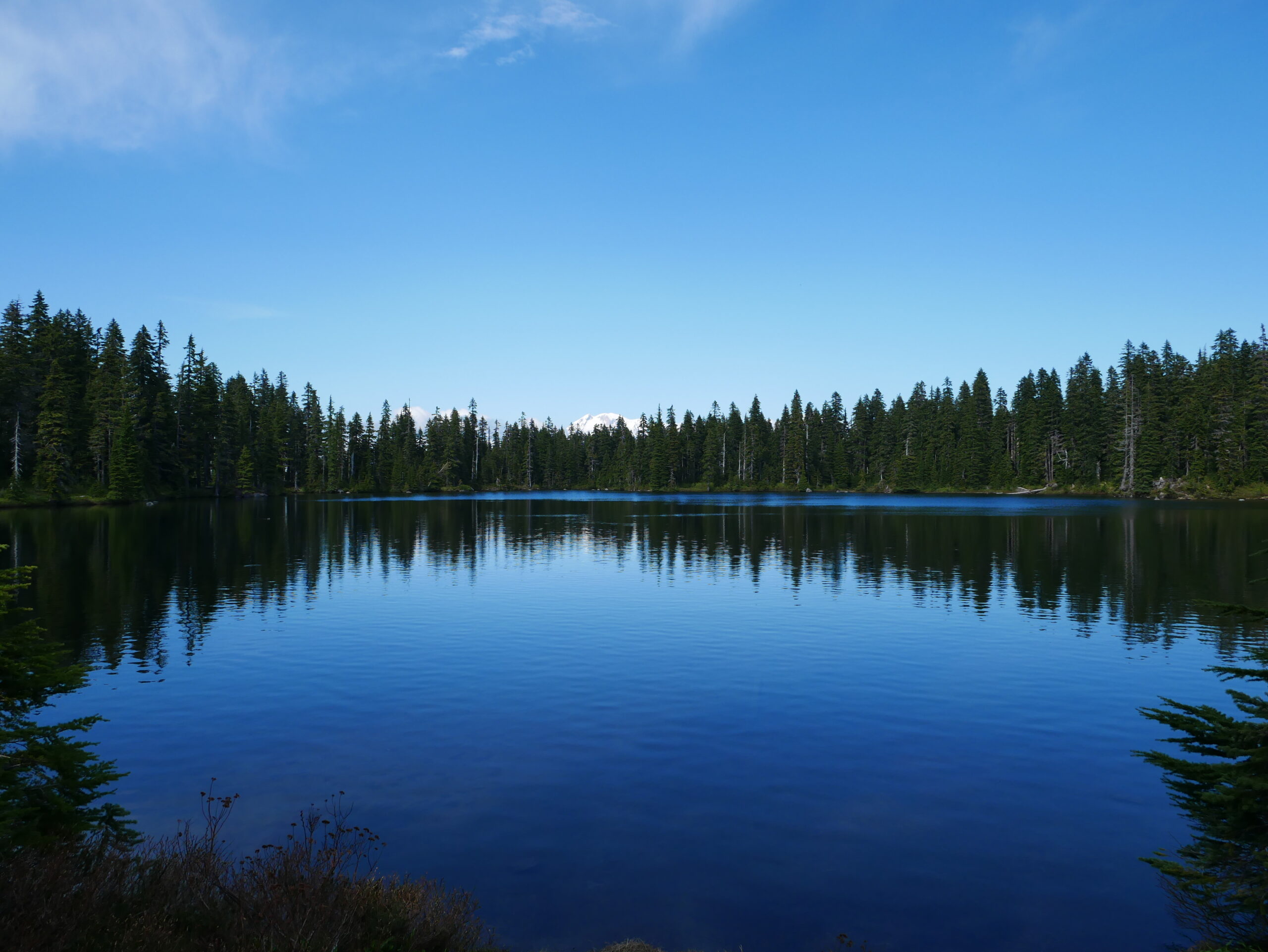 The snow finally melted enough to get back out here Deep Lake, Indian Heaven Wilderness, Washington, USA