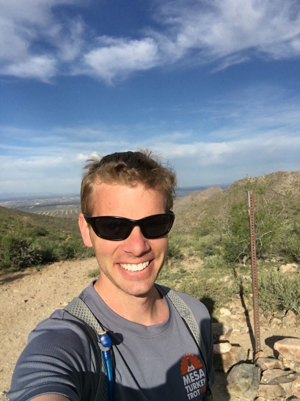 Here is Me by the Hiking Trail in my Area