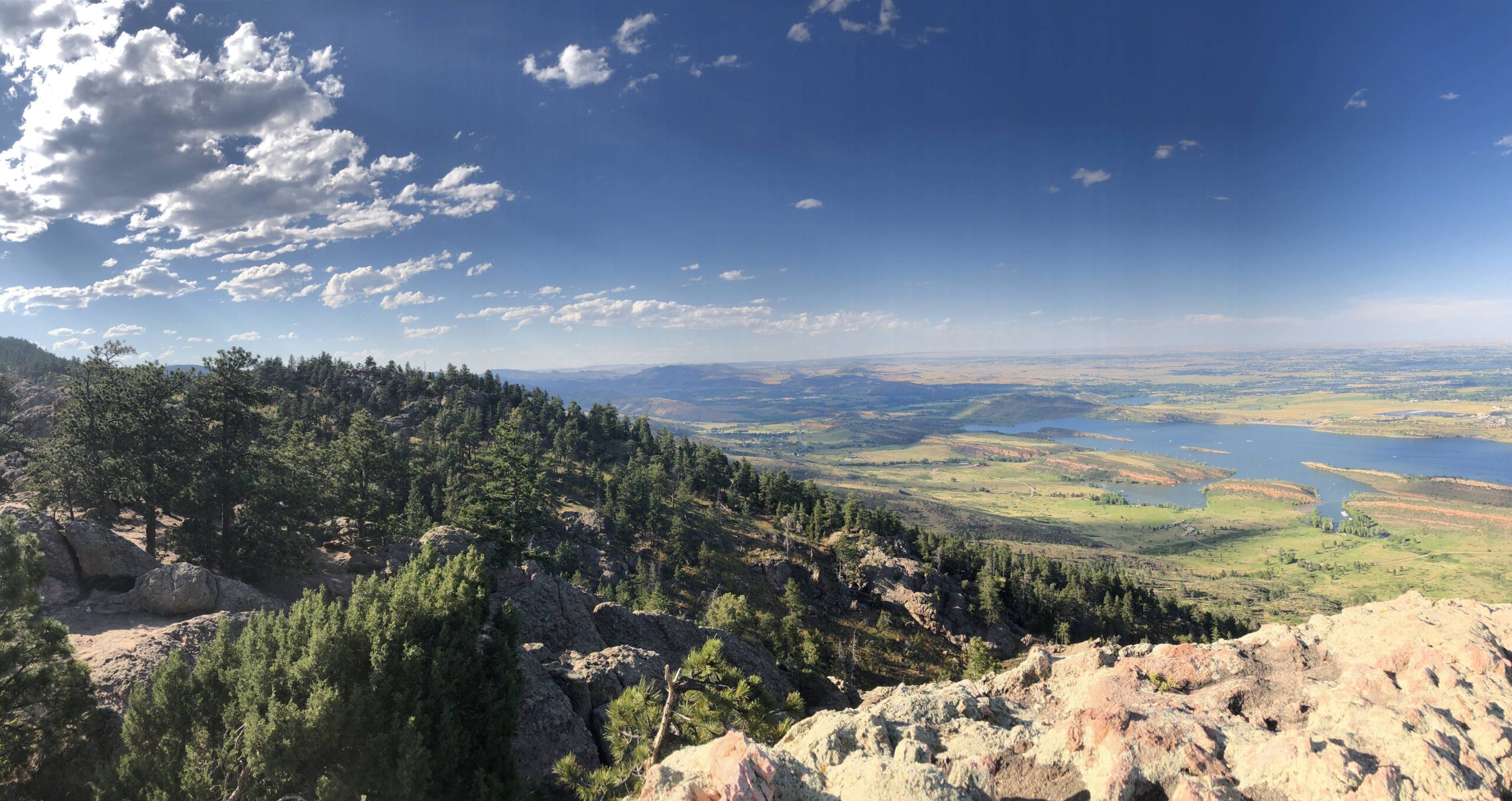 Short but gorgeous hike at Arthurs Rock Trail in Lory State Park, CO. Perfect way to finish off three days of camping in the Rockies.