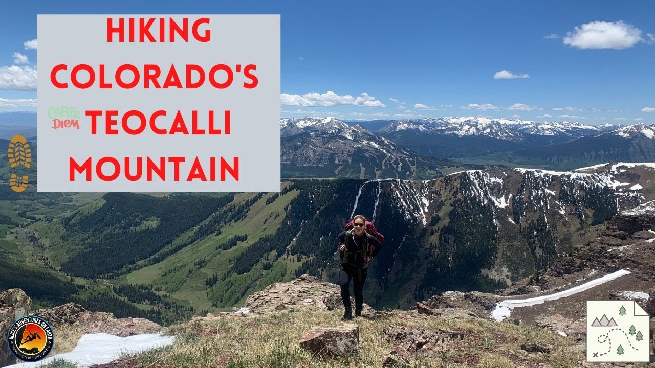 Hiking Teocalli Mountain in Crested Butte Colorado