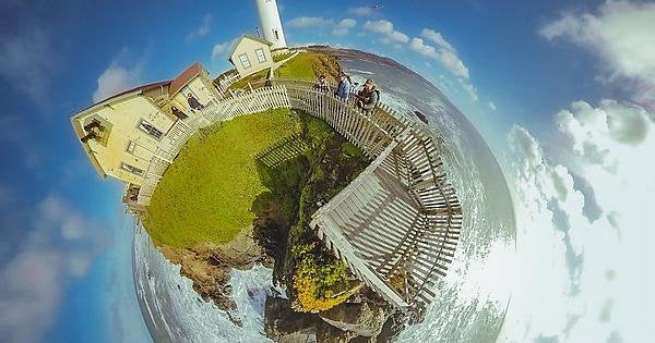 Pigeon Point lighthouse, Pescadero, CA, USA