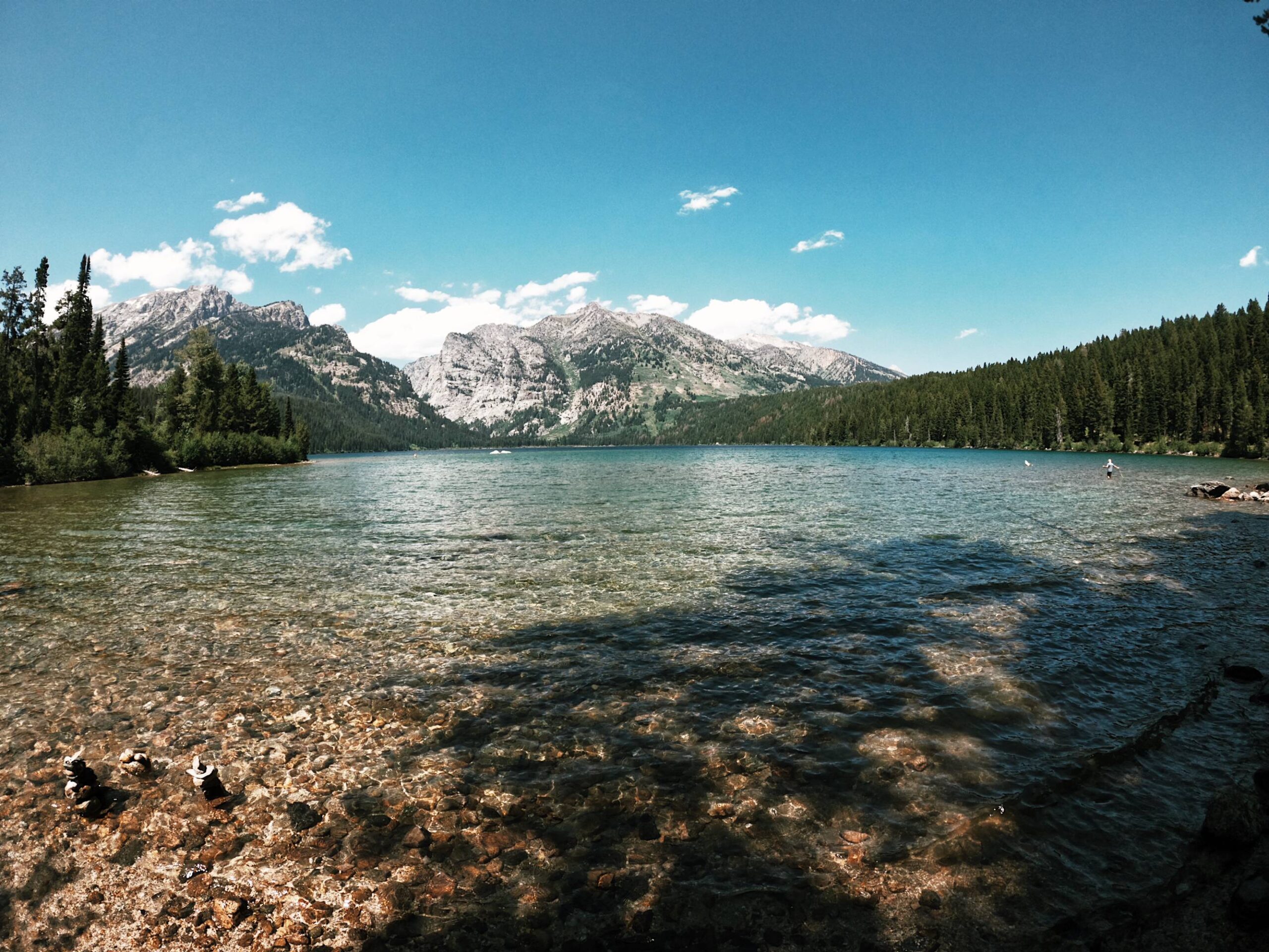 Day Trip around Phelps Lake outside Jackson, WY. No overnighters on the trip but plenty of day hikes.