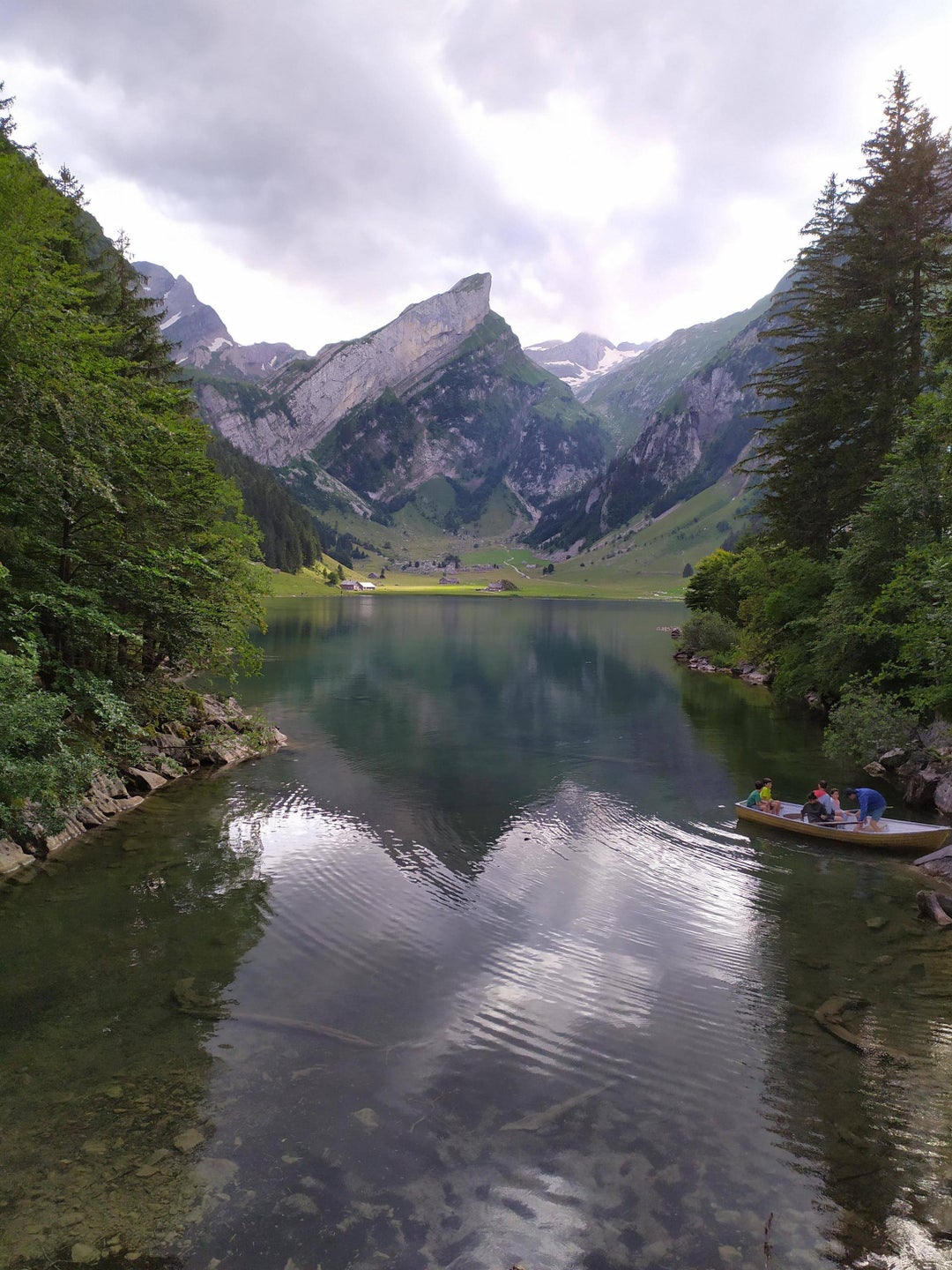 Hiking in Wasserauen, Switzerland