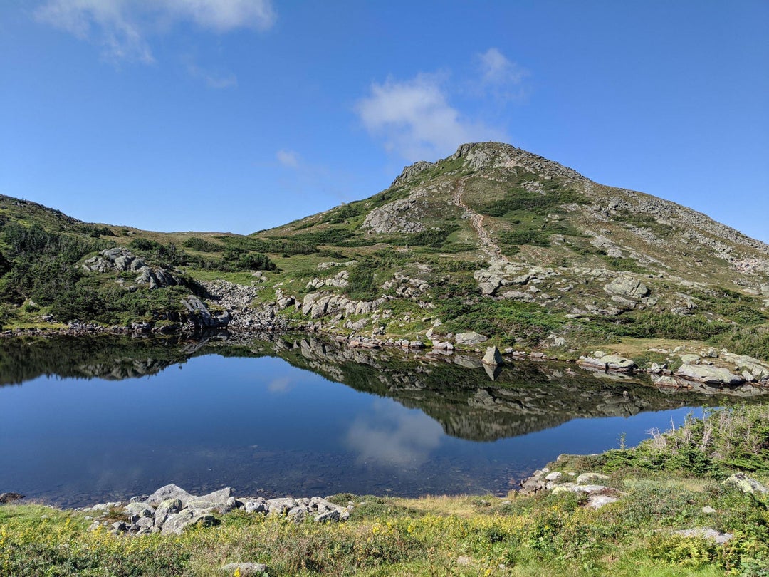 Hiked Washington and Monroe today NH, heres a pic of Monroe with Lake of the Clouds in front of it