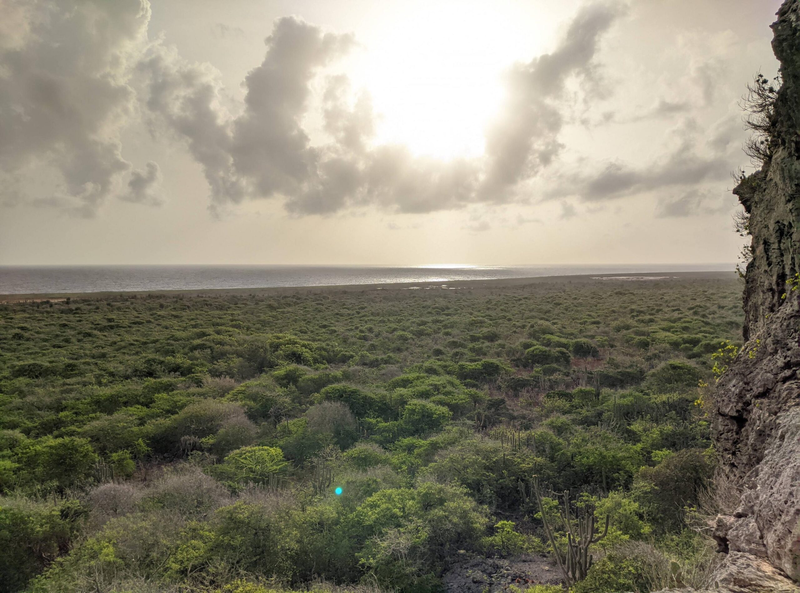 Early morning hike in Curaao