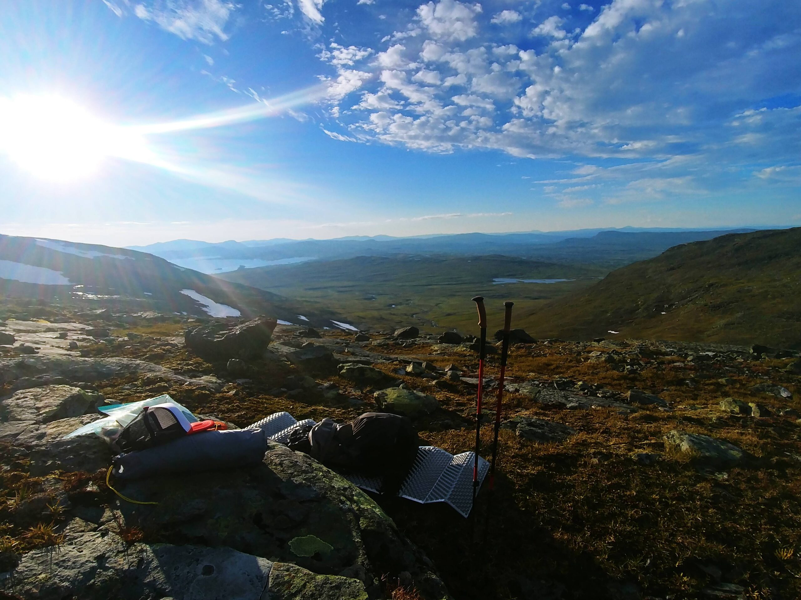 Cowboy camping in Jmtland, Sweden.