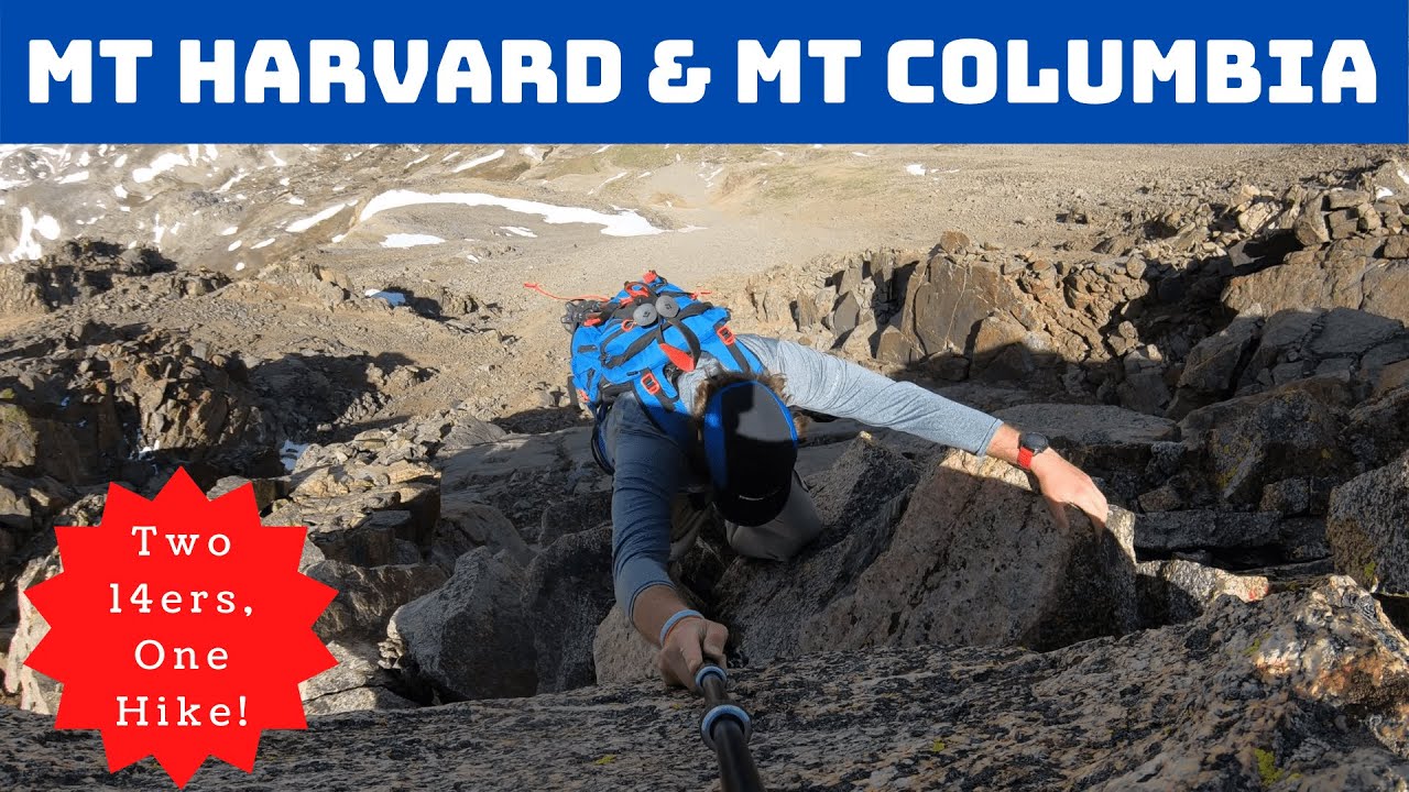 Colorado 14ers Mt Harvard amp Mt Columbia Virtual Hike Trail Guide