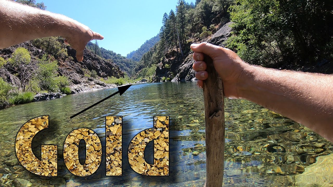 Hiking the River to Find Gold